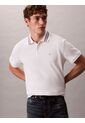 Polo Gris De Piqué Con Ribetes En Contraste Calvin Klein de Calvin Klein