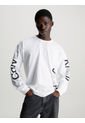 Camiseta De Manga Larga Con Logo Gráfico Calvin Klein de Calvin Klein