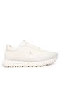 Tenis Blanco Deportivos De Corte Bajo Con Cordones Calvin Klein de Calvin Klein