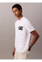 Camiseta Blanca Sport Con Logotipo Gráfico Calvin Klein de Calvin Klein