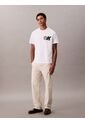 Camiseta Blanca Sport Con Logotipo Gráfico Calvin Klein de Calvin Klein