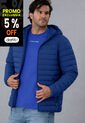 Chaqueta Azul Acolchada Con Capota Calvin Klein de Calvin Klein