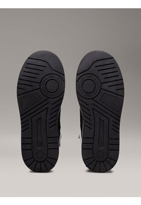 Tenis Negro Altos Con Cremallera Para Niño Calvin Klein