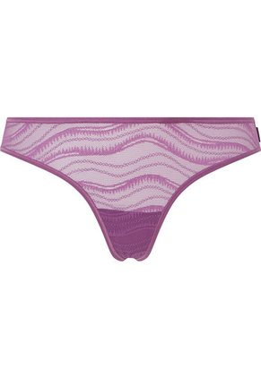 Pantie TipoTanga Morada De Encaje Calvin Klein