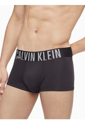 3 Pack De Boxer Negro Microfibra Low Rise Trunk Calvin Klein