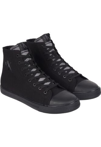Tenis Negro Altos Vulcanizados Para Hombre Calvin Klein Calvin Klein