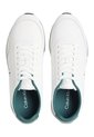 Tenis Blanco Retro Runner En Cuero Calvin Klein de Calvin Klein