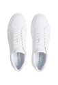 Tenis Blanco Con Suela Gruesa Y Estampado De Monograma En Relieve Calvin Klein de Calvin Klein