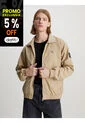 Chaqueta Beige De Nailon Estructurado Para Hombre Calvin Klein de Calvin Klein