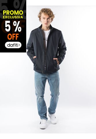 Chaqueta Azul De Tejido Plano Para Hombre Calvin Klein Calvin Klein