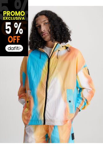 Chaqueta Cortavientos De Nailon Calvin Klein Calvin Klein