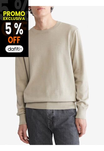 Saco Beige Casual Manga Larga Para Hombre Calvin Klein Calvin Klein