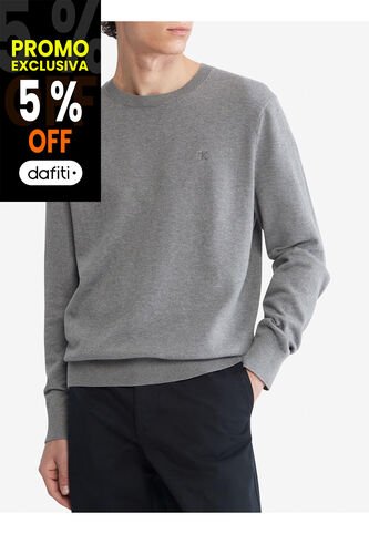 Saco Casual Manga Larga Hombre Gris Calvin Klein Calvin Klein