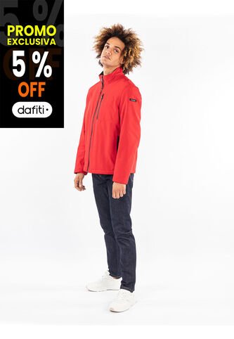 Chaqueta Manga Larga Con Cierre Hombre Rojo Calvin Klein Calvin Klein