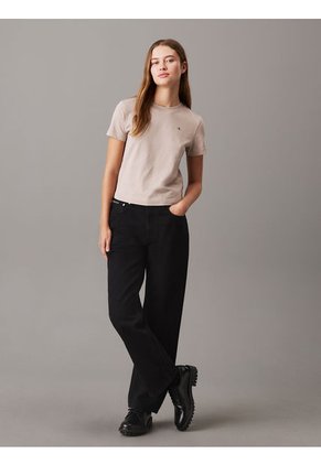 Camiseta Rosada Relaxed Con Estampado En La Espalda Calvin Klein