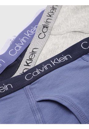 Pack Multicolor De 3 Calzoncillos Para Niño Calvin Klein