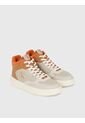 Tenis Beige De Corte Alto Cuero Para Hombre Calvin Klein de Calvin Klein