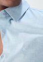 Camisa Azul Raf Calvin Klein de Calvin Klein