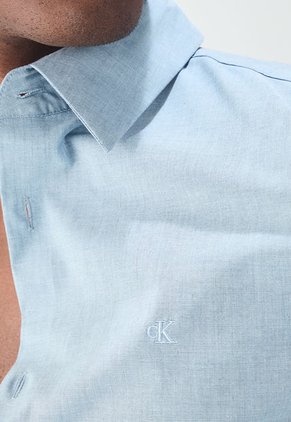 Camisa Azul Raf Calvin Klein