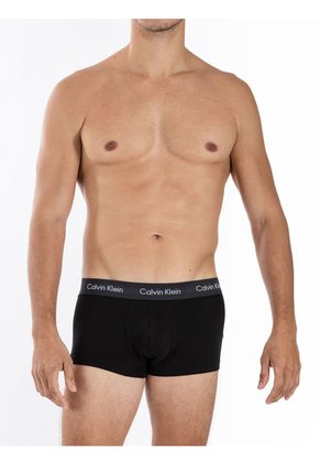 3 Pack De Boxer Low Rise Trunk En Algodón Calvin Klein