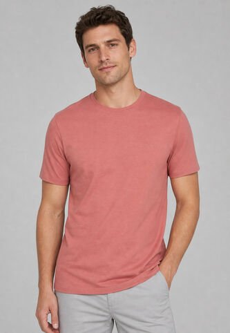 Camiseta Calvin Klein Salmón Calvin Klein