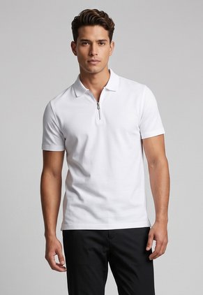 Polo Calvin Klein Blanco