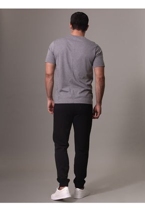 Camiseta Gris Manga Corta Calvin Klein