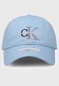 Gorra Celeste-Gris-Blanco Calvin Klein de Calvin Klein