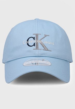 Gorra Celeste-Gris-Blanco Calvin Klein