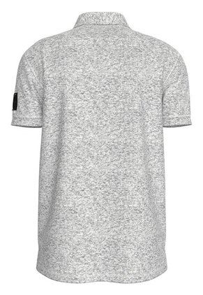 Polo Gris Con Insignia Calvin Klein