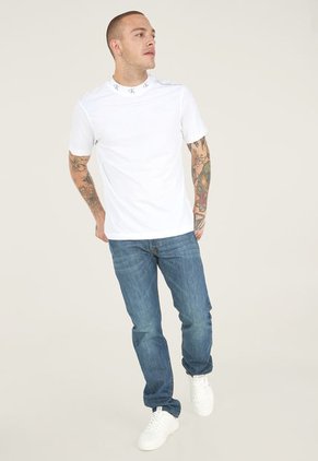 Camiseta Blanco-Gris Calvin Klein