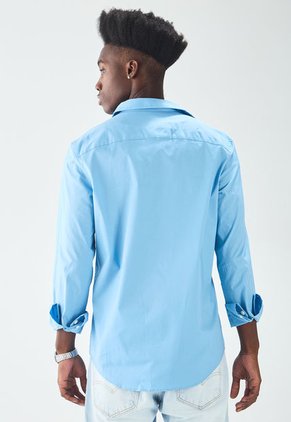 Camisa Azul Calvin Klein