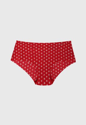 Pantie x3 Nude-Rojo-Negro Calvin Klein