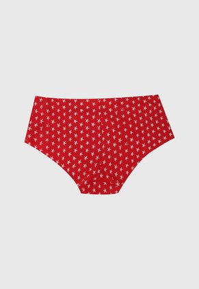 Pantie x3 Nude-Rojo-Negro Calvin Klein
