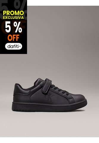 Tenis Negro Con Velcro Para Niños Calvin Klein Calvin Klein