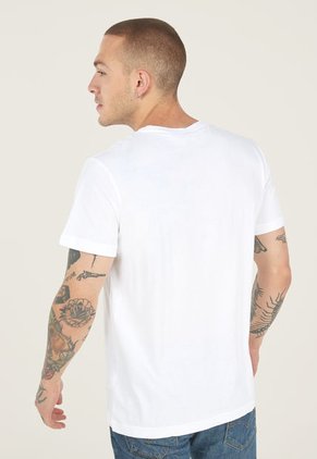 Camiseta x2 Taupe-Blanco Calvin Klein
