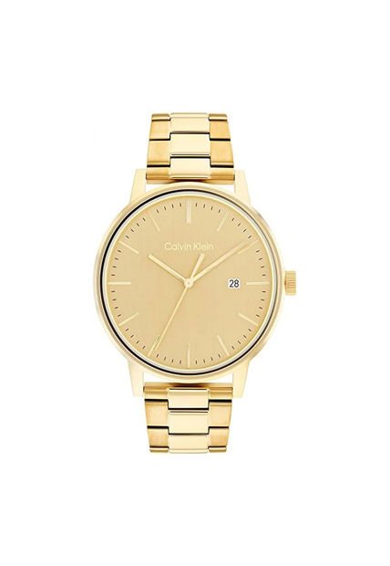 Reloj Calvin Klein Modelo 25200056 Dorado Hombre