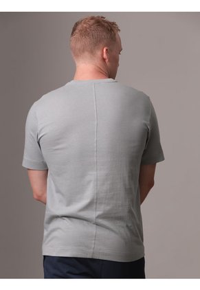 Camiseta Gris Manga Corta Calvin Klein