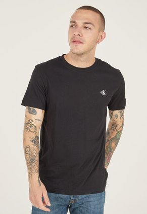 Camiseta x2 Azul Grisáceo-Negro Calvin Klein