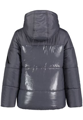 Chaqueta Gris Acolchada Con Cierre Para Niño Calvin Klein