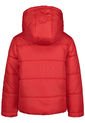 Chaqueta Rojo Tipo Burbuja Con Gorro Para Niño Calvin Klein de Calvin Klein