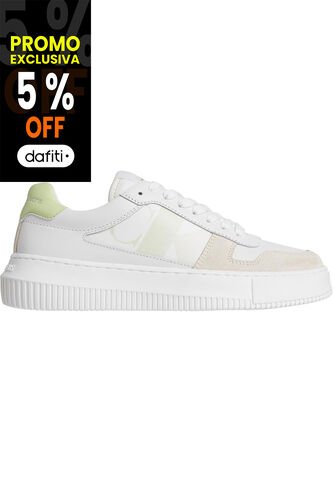 Tenis Blanco Chunky Cupsole Calvin Klein Calvin Klein