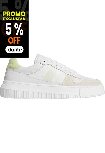 Tenis Blanco Chunky Cupsole Calvin Klein
