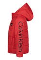 Chaqueta Rojo Tipo Burbuja Con Gorro Para Niño Calvin Klein de Calvin Klein