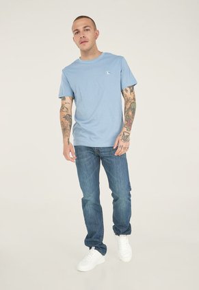 Camiseta x2 Azul Grisáceo-Negro Calvin Klein