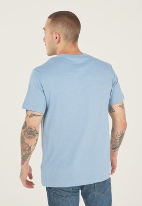 Camiseta x2 Azul Grisáceo-Negro Calvin Klein