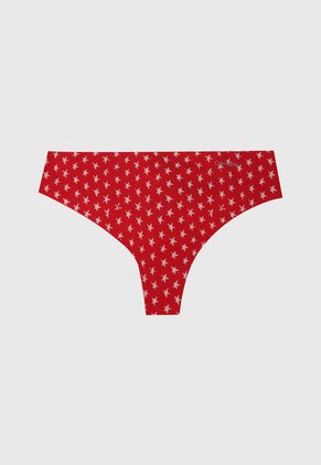 Pantie x3 Nude-Rojo-Negro Calvin Klein