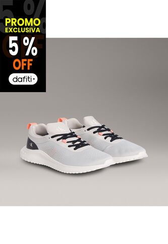 Tenis Gris Eva Runner Sock Calvin Klein Calvin Klein