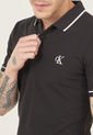 Polo Negro-Blanco Calvin Klein de Calvin Klein