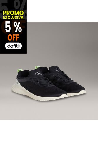 Tenis Negro Eva Runner Sock Calvin Klein Calvin Klein